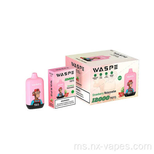 Waspe 12000 Puffs Digital Box Ghip Vape Harga